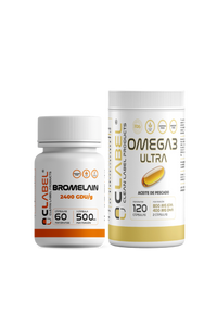 Omega 3 + Bromelaina