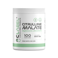 Citrulina Malato 300g 100 servicios