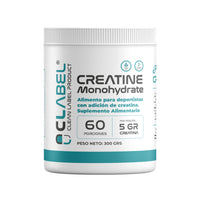Creatina Monohidrato 300g 60 servicios