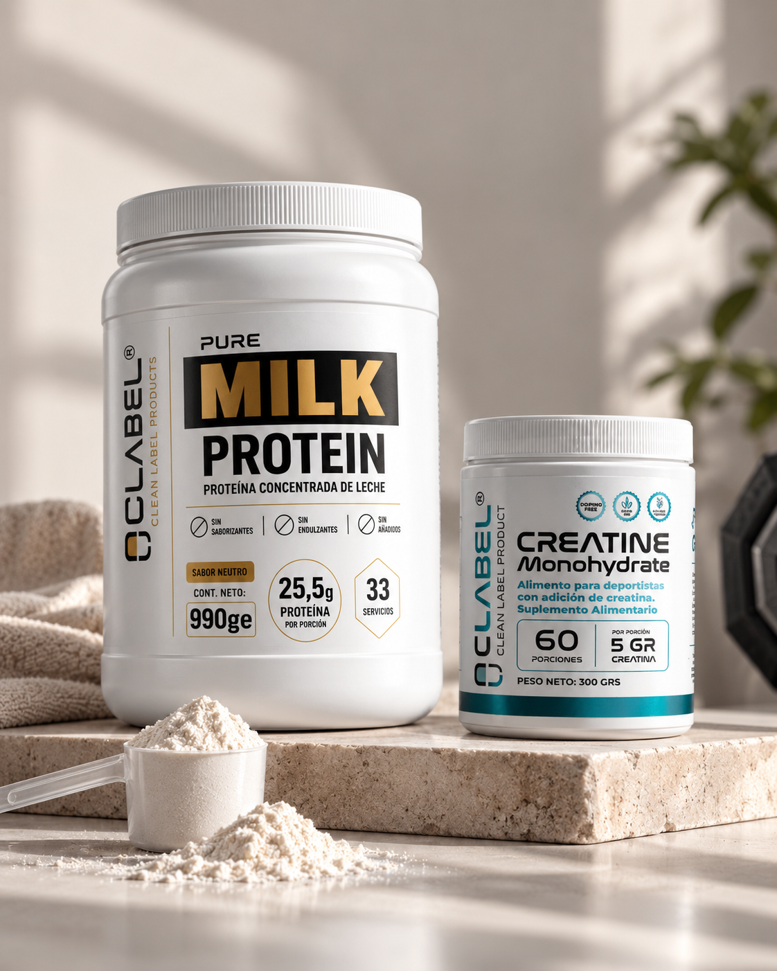 Milk Protein + Creatina Monohidratada GRATIS