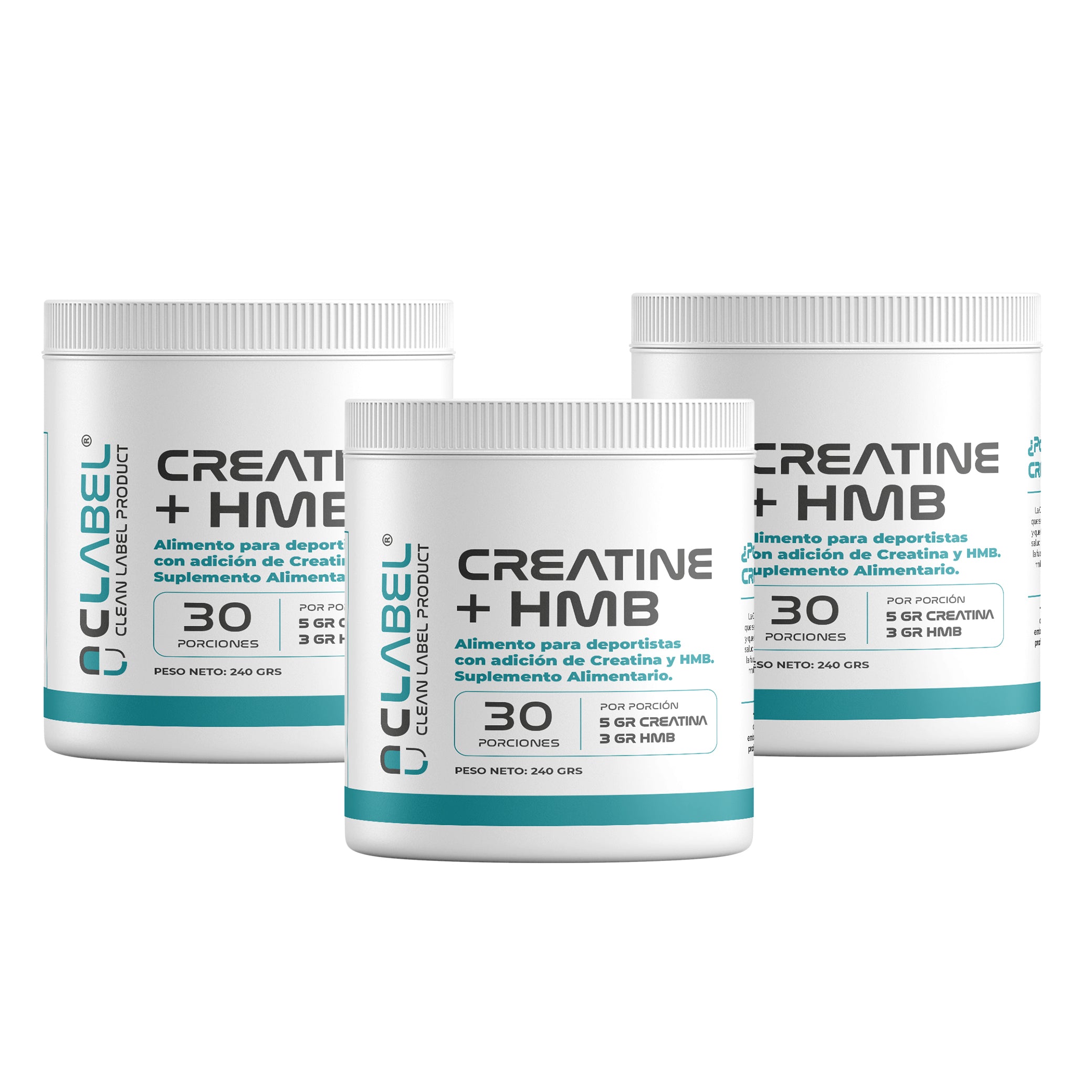 Triple Pack Creatina HMB